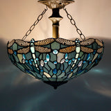 Werfactory® Tiffany Ceiling Lamp 16 Inch