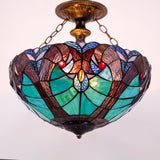 Werfactory® Tiffany Ceiling Lamp 16 Inch