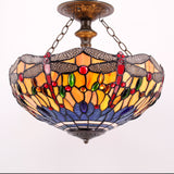 Werfactory® Tiffany Ceiling Lamp 16 Inch