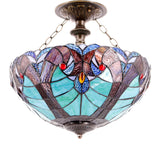 Werfactory® Tiffany Ceiling Lamp 16 Inch