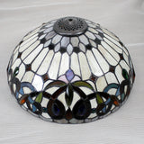 Tiffany Lamp Shade Replacement Only Werfactory® 16X8 Inch Serenity Victorian Stained Glass Lampshade