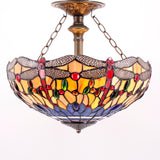 Werfactory® Tiffany Ceiling Lamp 16 Inch