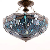 Werfactory® Tiffany Ceiling Lamp 16 Inch