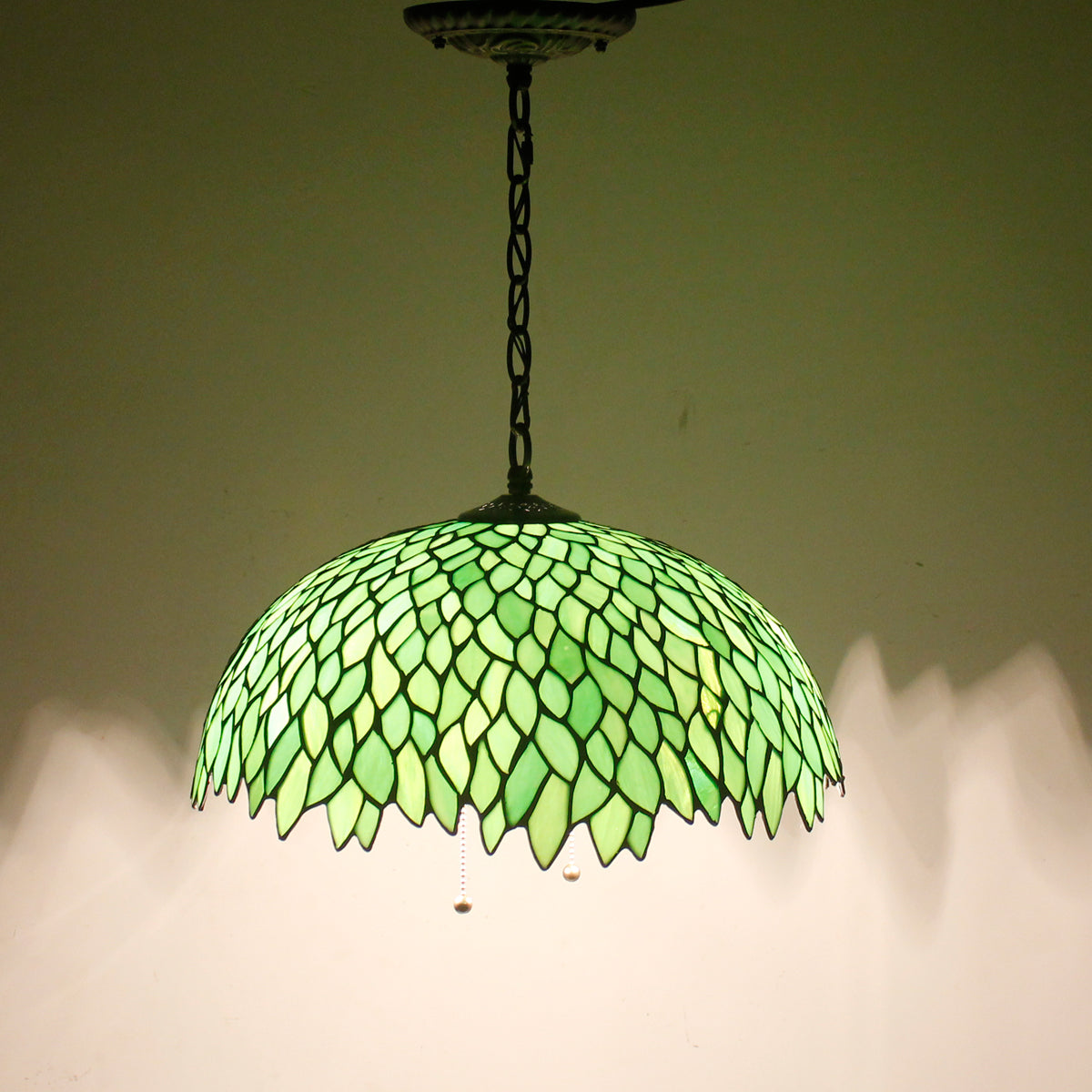Green ceiling lamp shade hotsell