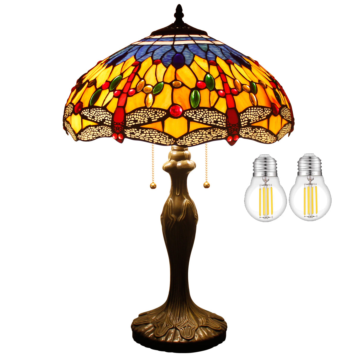 Tiffany Lamp Shade Replacement Werfactory® W16H7 Inch