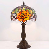 Stained Glass Table Lamps Werfactory® Tiffany Style Rose Reading Light