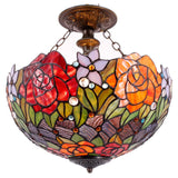 Werfactory® Tiffany Ceiling Lamp 16 Inch