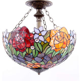 Werfactory® Tiffany Ceiling Lamp 16 Inch