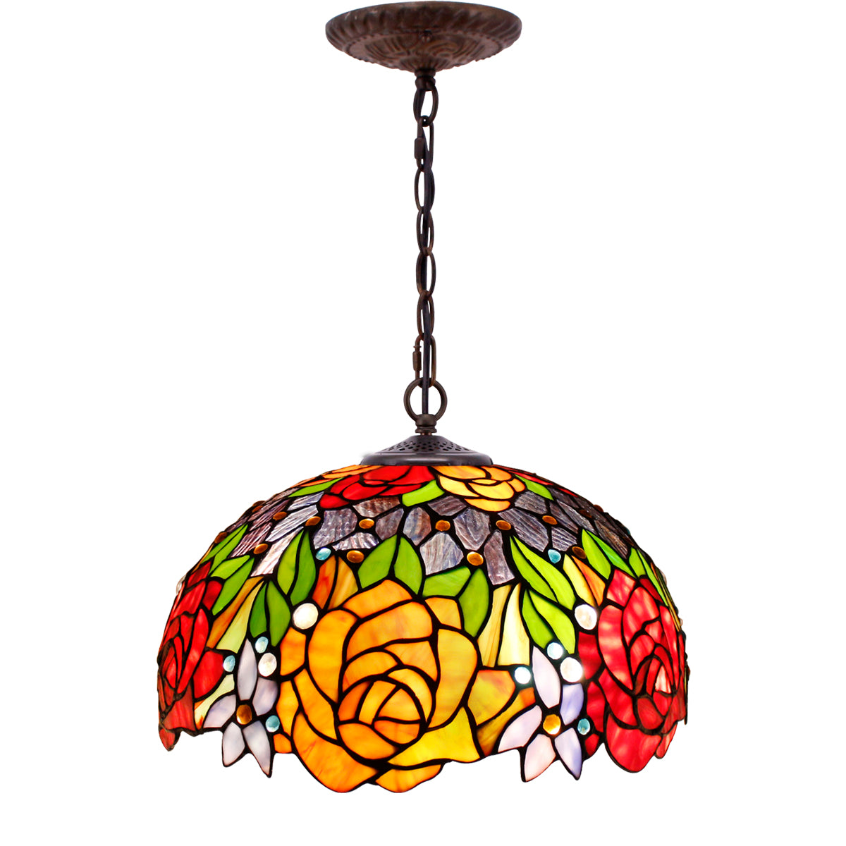 Werfactory® Tiffany Pendant Lamp 16 Inch
