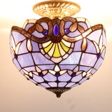 Werfactory® Tiffany Ceiling Lamp 12 Inch