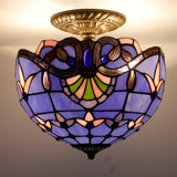 Werfactory® Tiffany Ceiling Lamp 12 Inch