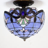 Werfactory® Tiffany Ceiling Lamp 12 Inch