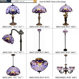 Werfactory® Tiffany Floor Lamp 12 Inch