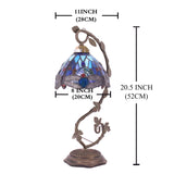 Werfactory® Tiffany Table Lamp 8 Inch