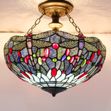 Werfactory® Tiffany Ceiling Lamp 16 Inch