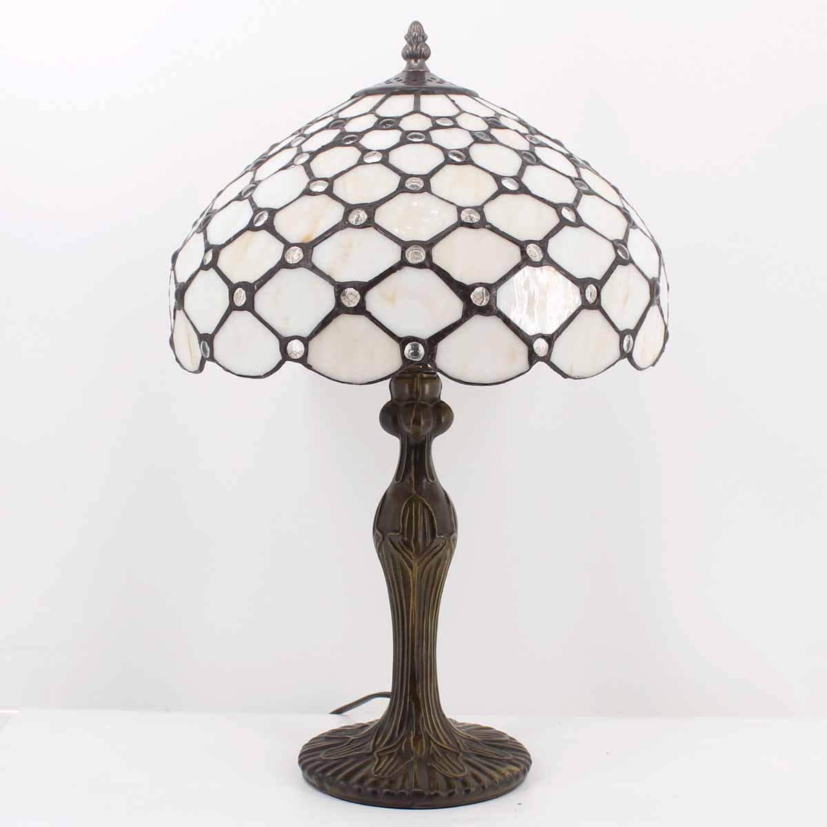 Stained Glass Table Lamp Werfactory® Tiffany Bedside Nightstand Lamp