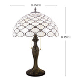 Werfactory® Tiffany Table Lamp 16 Inch