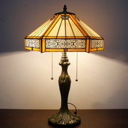 Tiffany Lamps Werfactory® Yellow Hexagon Mission Desk Reading Light