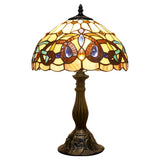 Tiffany Style Lamp Werfactory® Stained Glass Serenity Victorian Light