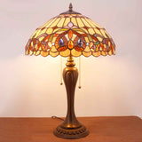 Tiffany Style Lamps Werfactory® Stained Glass Serenity Victorian Desk Light