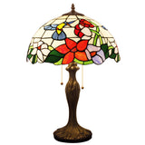 Tiffany Table Lamps Werfactory® Stained Glass Hummingbird Bedside Desk Reading Light