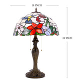 Werfactory® Tiffany Table Lamp 16 Inch