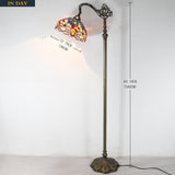 Werfactory® Tiffany Floor Lamp 12 Inch