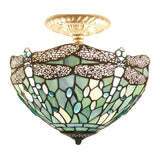 Werfactory® Tiffany Ceiling Lamp 12 Inch