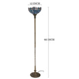 Werfactory® Tiffany Floor Lamp 12 Inch