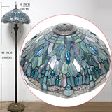 Werfactory® Tiffany Floor Lamp 16 Inch