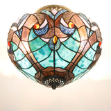 Werfactory® Tiffany Ceiling Lamp 12 Inch