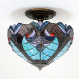 Werfactory® Tiffany Ceiling Lamp 12 Inch