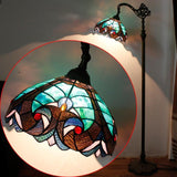 Werfactory® Tiffany Floor Lamp 12 Inch