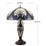 Werfactory® Tiffany Table Lamp 16 Inch