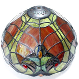 12 inch Stained Glass Lampshade Only Werfactory®  Fit for Tiffany Table Lamp