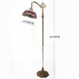 Werfactory® Tiffany Floor Lamp 12 Inch