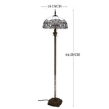 Werfactory® Tiffany Floor Lamp 16 Inch