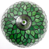 Stained Glass Lamp Shade Only Werfactory® Tiffany Lamp Shade Replacement 12X6 Inch Green Wisteria