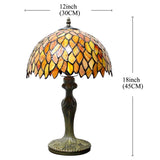 Werfactory® Tiffany Table Lamp 12 Inch