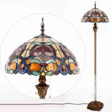 Werfactory® Tiffany Floor Lamp 16 Inch