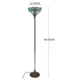 Werfactory® Tiffany Floor Lamp 12 Inch