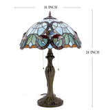 Werfactory® Tiffany Table Lamp 16 Inch