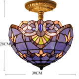 Werfactory® Tiffany Ceiling Lamp 12 Inch