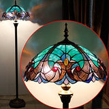 Floor Lamp Base Replacement Only Werfactory® For Tiffany Stained Glass Lampshade